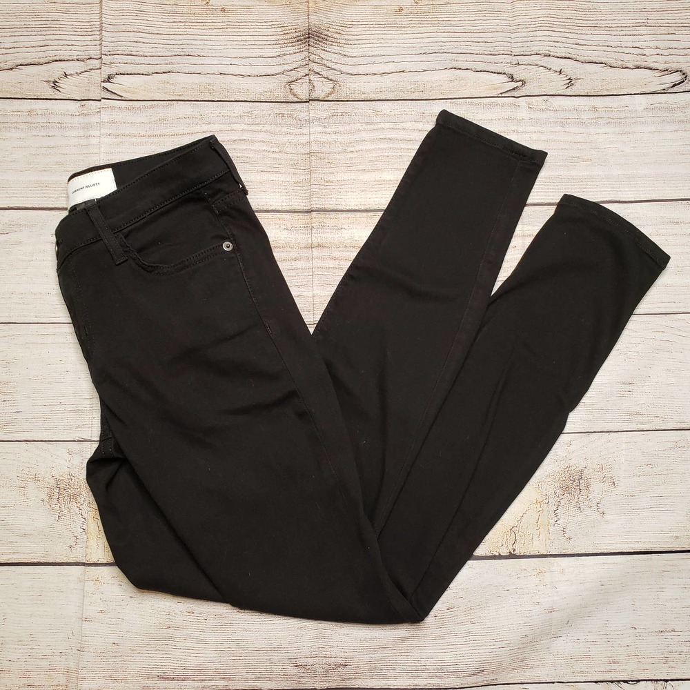 CURRENT/ELLIOTT Jet Back The Ankle Skinny Jeans 27